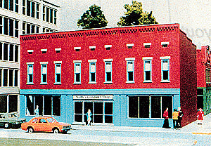 Smalltown USA 699-6028 HO Scale Talltown Building Kit - Rusty's Graphic Arts