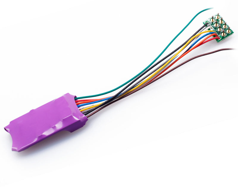 Soundtraxx 852003 MC2H104OP HO Scale [9 Pin JST & NMRA 8 Pin Plug DCC Decoder]