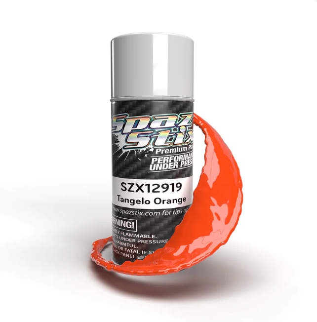 Spaz Stix 12929 Inferno Orange Spray Paint 3.5oz