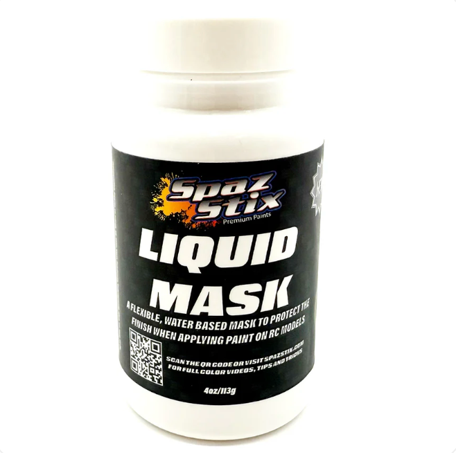Spaz Stix Water Based Liquid Mask 4oz (V2)