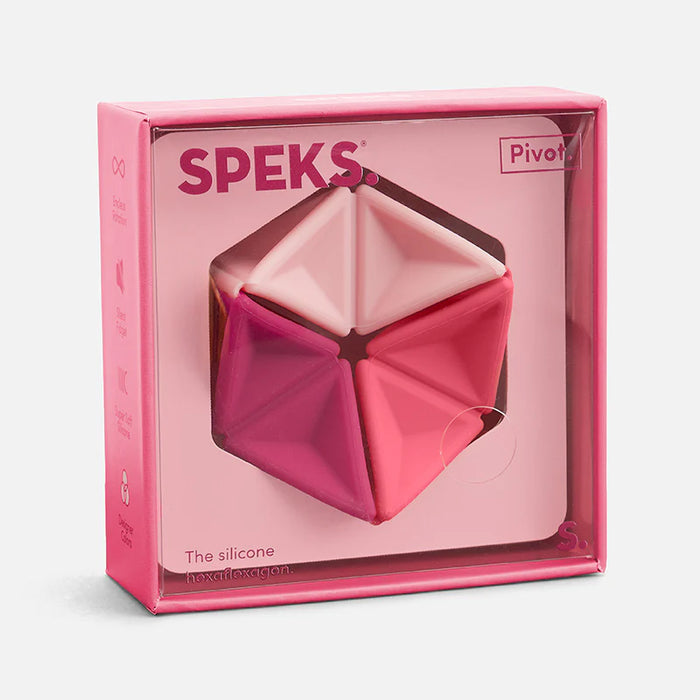 SPEKS Pivot Silicone Flexagon Sensory Tool