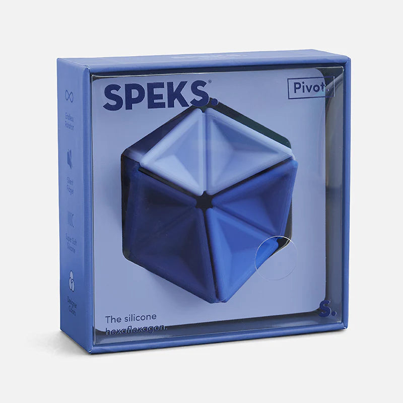 SPEKS Pivot Silicone Flexagon Sensory Tool
