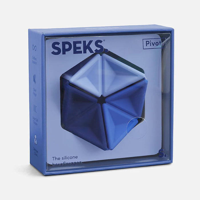 SPEKS Pivot Silicone Flexagon Sensory Tool