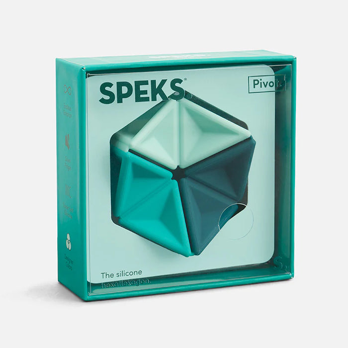 SPEKS Pivot Silicone Flexagon Sensory Tool