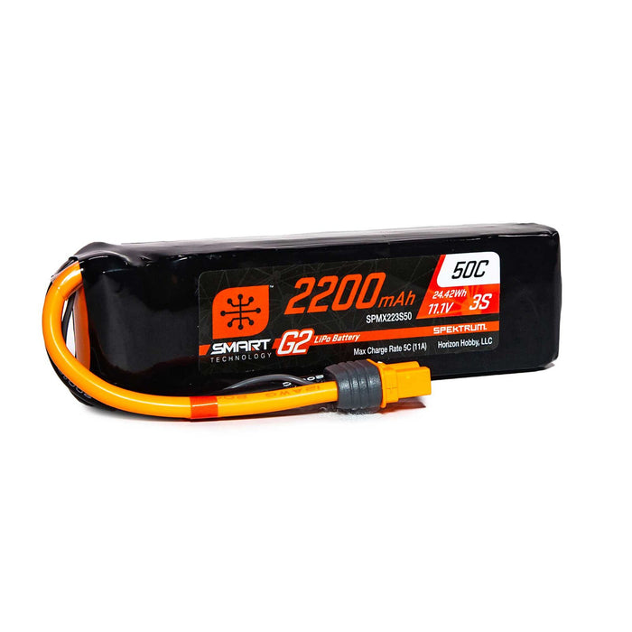 Spektrum SPMX223S50 2200mAh 3S 11.1V 50C LiPo Battery with iC3/EC3 Connector