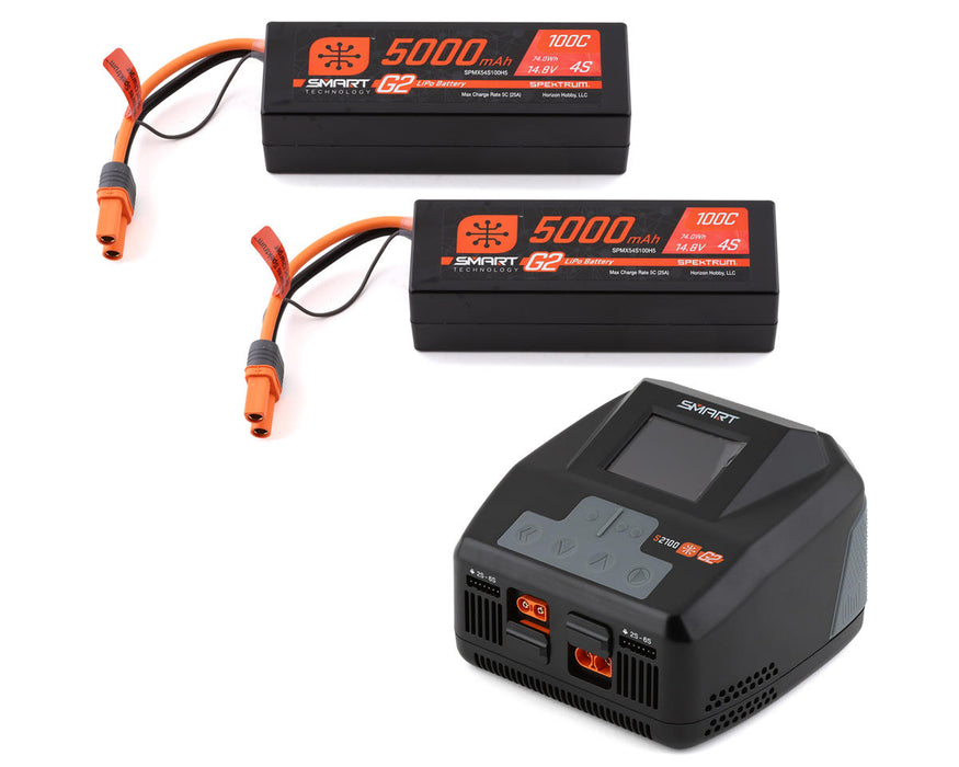 Spektrum SPMXPSS850 SMART G2 PowerStage Bundle 8S for Surface