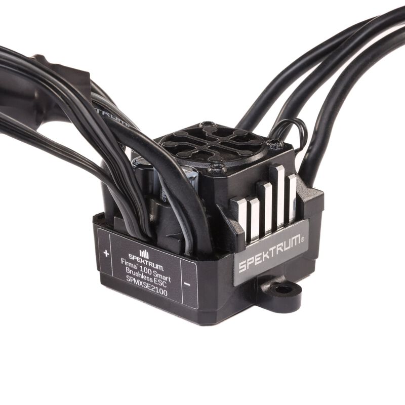 Spektrum SPMXSE2100 Firma 100Amp Black Edition Brushless 2-3S SMART ESC