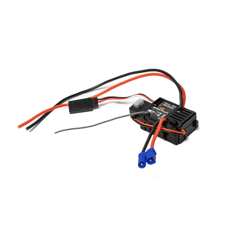 Spektrum SPMXSE3025RX SLT 25 Amp Brushed ESC/RX for 1/16 and 1/18 Vehicles
