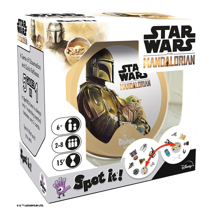 Spot it Mandalorian Matching Game
