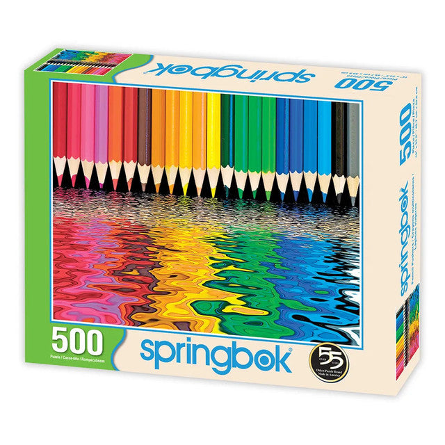Springbok 33-01486 Pencil Pushers 500 Piece Puzzle