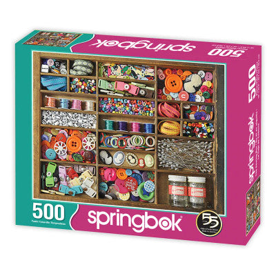 Springbok 33-01497 The Sewing Box 500 Piece Puzzle