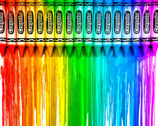 Springbok 33-01659 Crayola Dripping In Color 500 Piece Puzzle