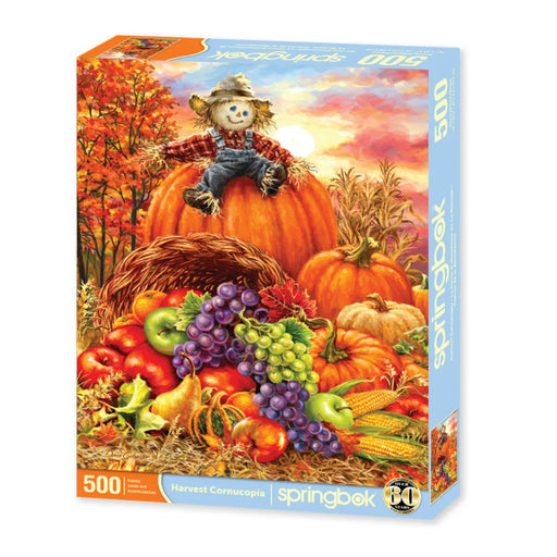 Springbok 33-01663 Harvest Cornucopia 500 Piece Puzzle