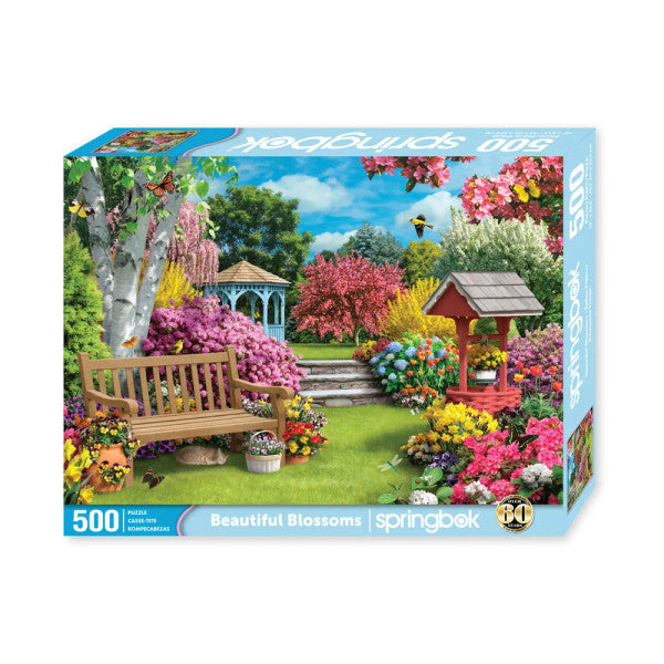 Springbok 33-01667 Beautiful Blossoms 500 Piece Puzzle