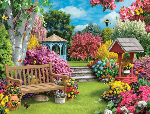 Springbok 33-01667 Beautiful Blossoms 500 Piece Puzzle