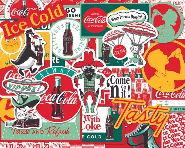 Springbok 33-01678 Coca-Cola When Friends Drop In 500 Piece Puzzle