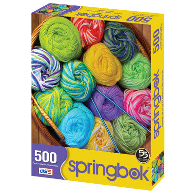 Springbok 33-02536 Colorful Yarn 500 Piece Puzzle