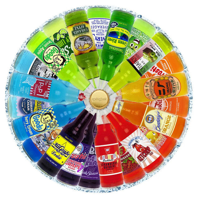 Springbok 33-03011 Carbonated Colors 500 Piece Round Puzzle