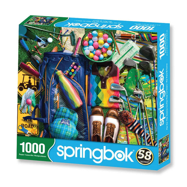 Springbok 33-11129 Par For The Course 1000 Piece Puzzle