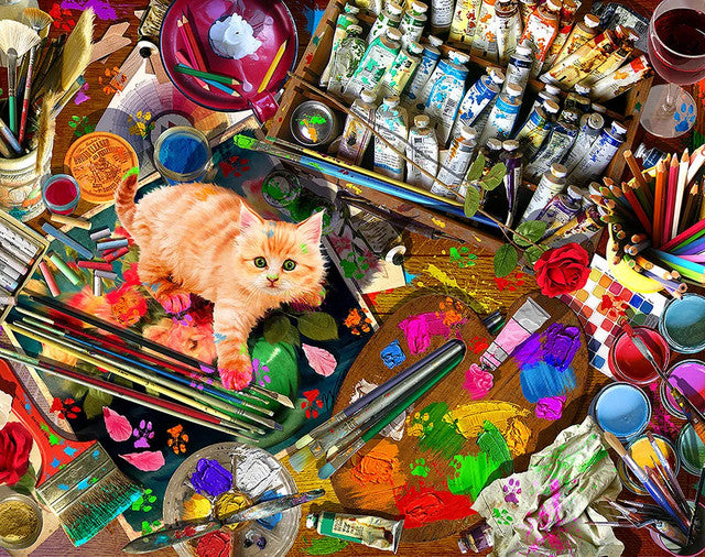 Springbok 33-11138 Unexpected Mews 1000 Piece Puzzle
