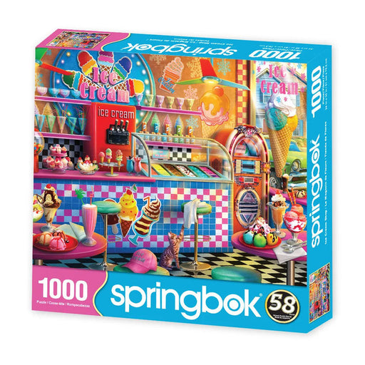 Springbok 33-11141 Ice Cream Shop 1000 Piece Puzzle