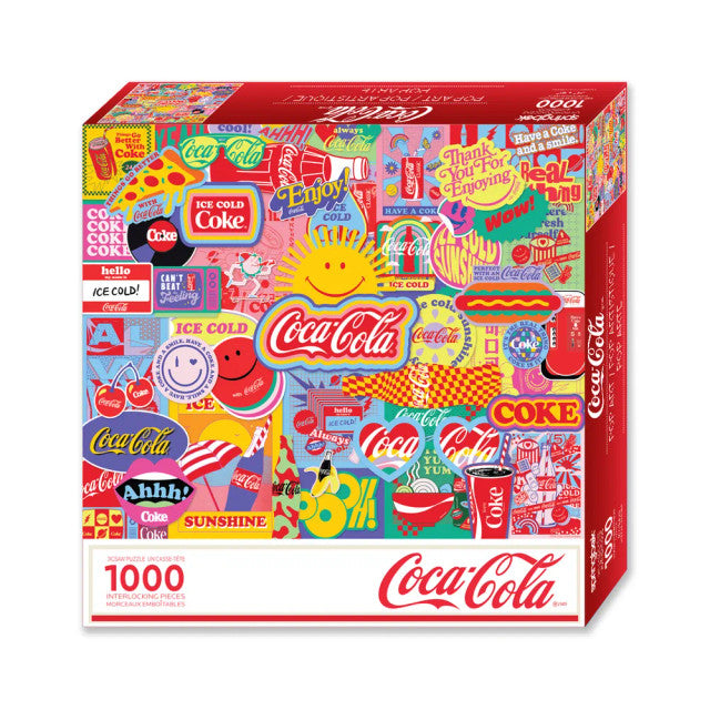 Springbok 33-11145 Coca-Cola Pop Art 1000 Piece Puzzle