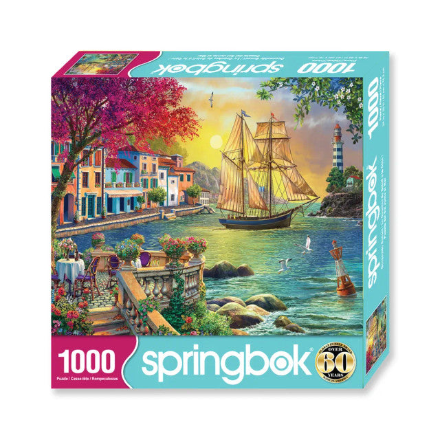 Springbok 33-11153 Oceanside Sunset 1000 Piece Puzzle