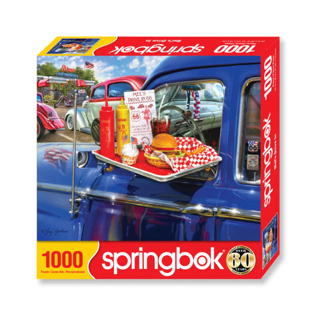 Springbok 33-11163 Mel's Drive-In 1000 Piece Puzzle