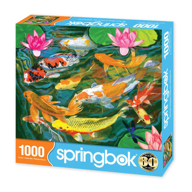 Springbok 33-11166 Koi Pond 1000 Piece Puzzle