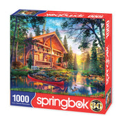 Springbok 33-11178 Log House Retreat 1000 Piece Puzzle