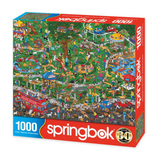 Springbok 33-11179 The Dog Park 1000 Piece Puzzle