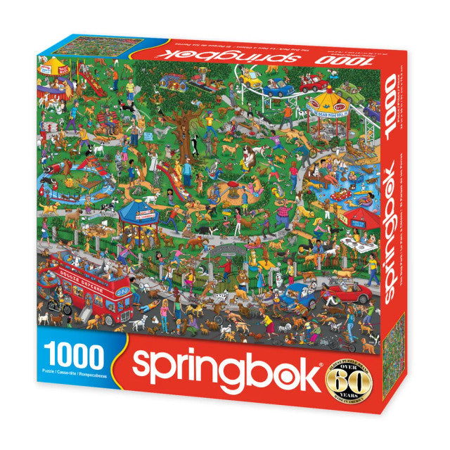 Springbok 33-11179 The Dog Park 1000 Piece Puzzle