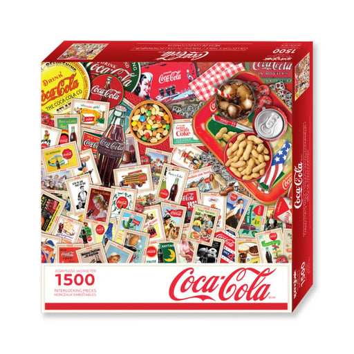 Springbok 33-15519 Coca-Cola Collector's Table 1500 Piece Puzzle