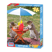 Springbok 33-50055 Squirrel Feeder 350 Piece Puzzle