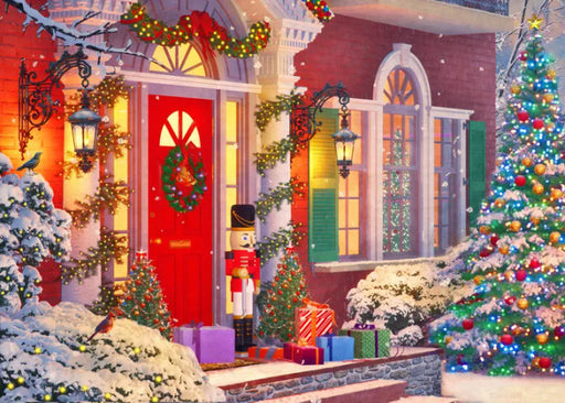 Springbok 34-01674 Christmas House 500 Piece Puzzle