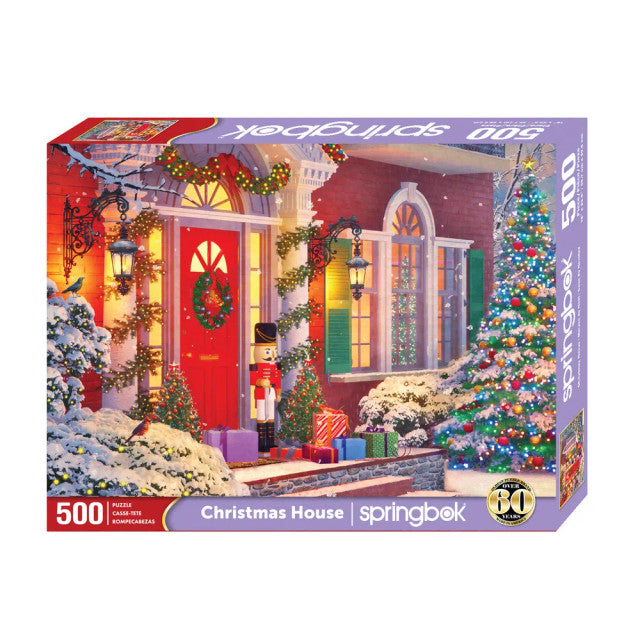 Springbok 34-01674 Christmas House 500 Piece Puzzle