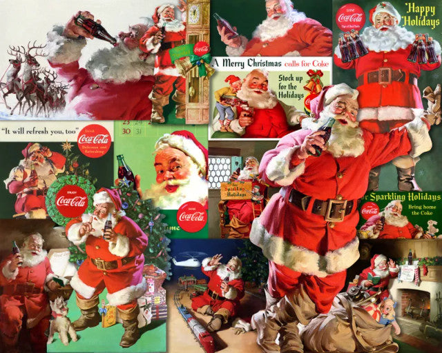 Springbok 34-01675 Coca-Cola Sparkling Holidays 500 Piece Puzzle