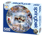 Springbok 34-03009 Winter Wonderland 500 Piece Round Puzzle