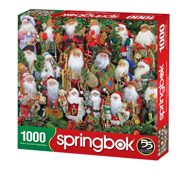 Springbok 34-10901 Santa Collection 1000 Piece Puzzle