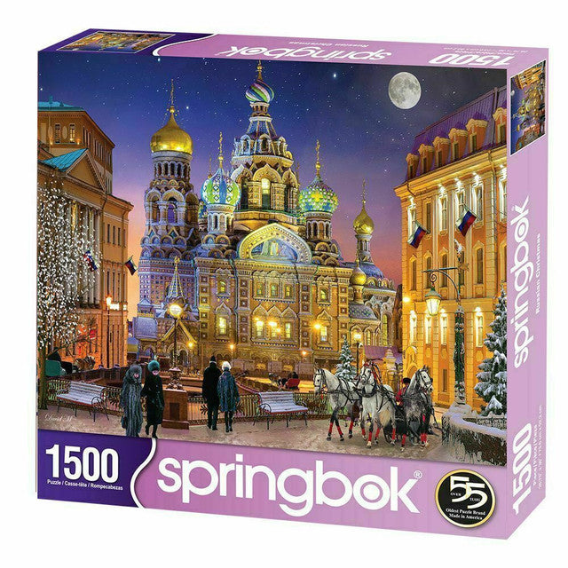 Springbok 34-10929 Russian Christmas 1000 Piece Puzzle