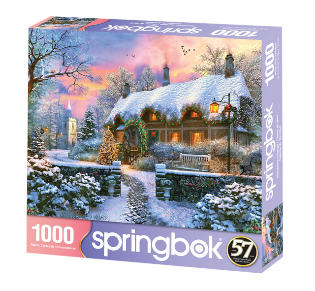 Springbok 34-11031 Christmas Cottage 1000 Piece Puzzle