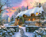 Springbok 34-11031 Christmas Cottage 1000 Piece Puzzle