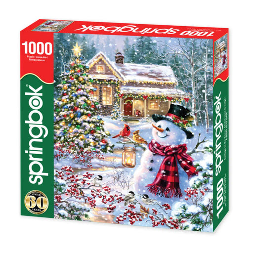 Springbok 34-11162 Cottage In The Snow 1000 Piece Puzzle