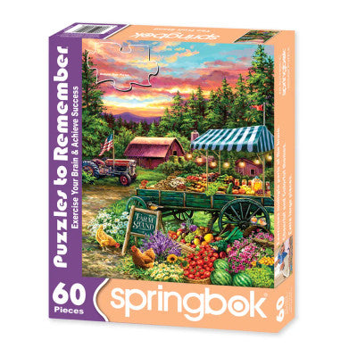 Springbok 43-30514 The Fruit Stand 60 Piece Puzzle