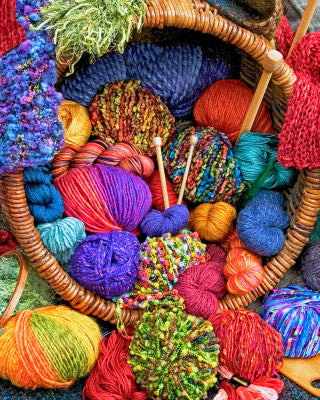 Springbok 43-30515 Yarn Cornucopia 60 Piece Puzzle