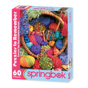 Springbok 43-30515 Yarn Cornucopia 60 Piece Puzzle