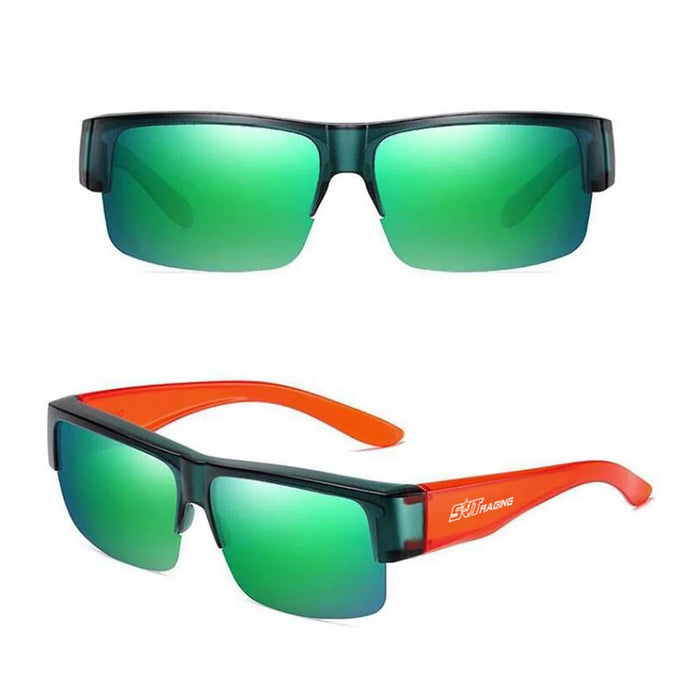 SRT LM-01 Sunglasses - Orange and Green