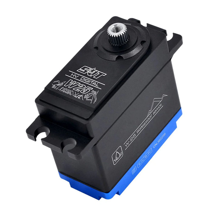 SRT W25 Standard HV DC Digital Waterproof Servo .14sec / 247.2oz @ 7.4V)
