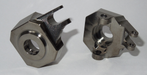 SSD RC 0193 Heavy Brass Steering Knuckles for Axial AR44 SCX10II (1 Pair)