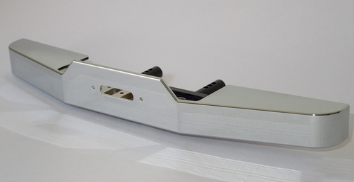 SSD RC 233 Chrome Winch Bumper for TRX-4 Bronco